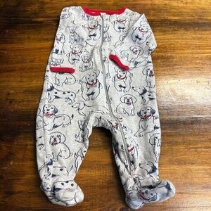 Wonder Nation Gray Dog Sleeper Size 3-6 Months